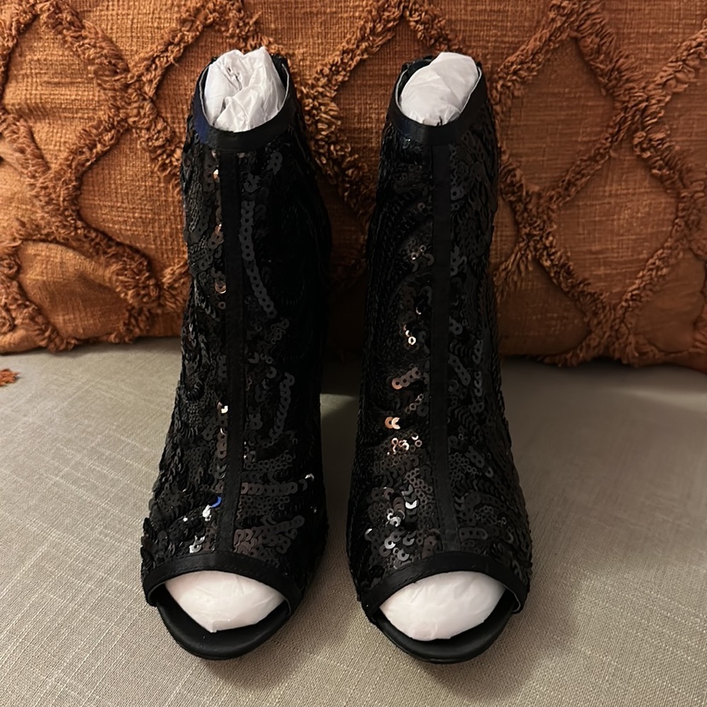 Sequin Booties - image 2